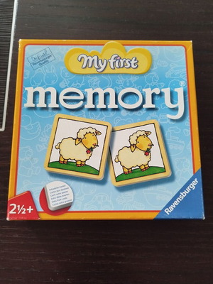 My First Memory επιτραπέζιο παιχνίδι με κάρτες ζώων, Ravensburger