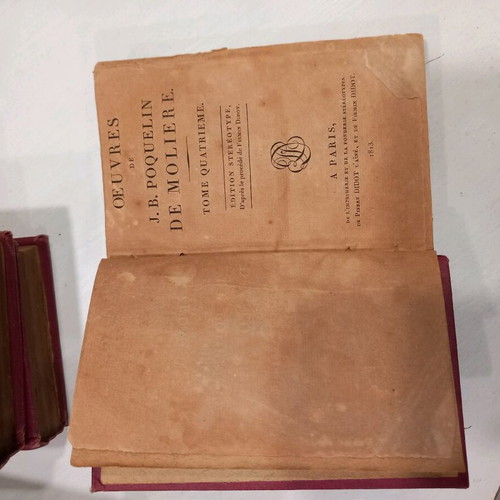 7 VOLUMES MOLIERE 1813