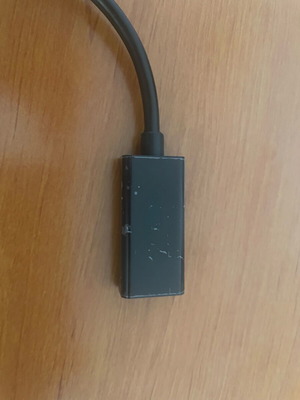 Mini display to HDMI cable like new