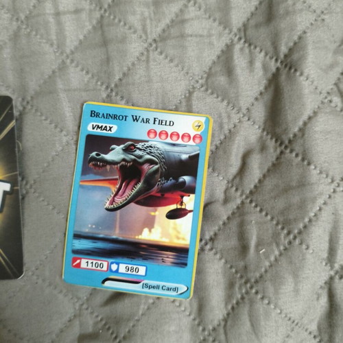 Brain Rot card like new, ideal for children