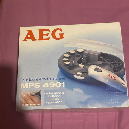 AEG Manicure Pedicure Set new, unused