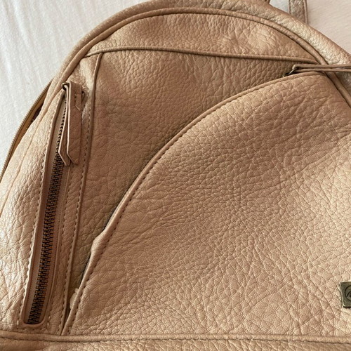 Backpack beige shoulder bag like new White Mountain