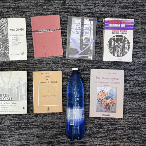 Political theory books and more, Foucault and clearance books, set