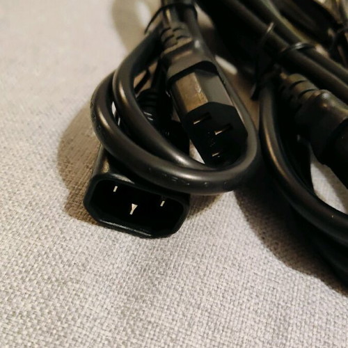 Various Ethernet and power cables new, assorted lengths