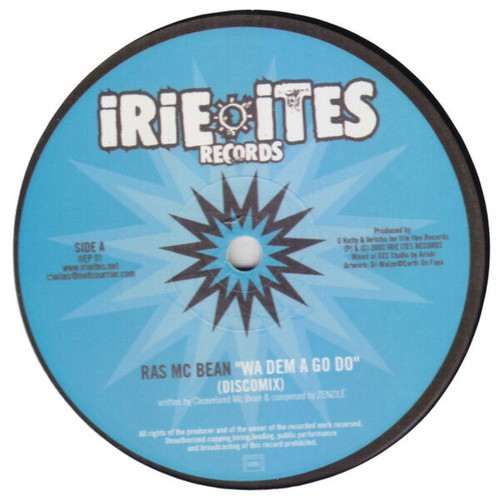 Various 3 Big Singers Pon A Riddim vinyl record used, reggae