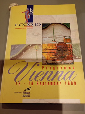 Ecco 10 European Cancer Conference 1999 used