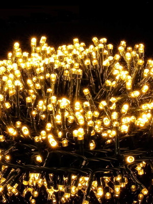 LED Χριστουγεννιάτικα φωτάκια Avoalre 25μ 1000 LED ζεστό λευκό σαν καινούργια