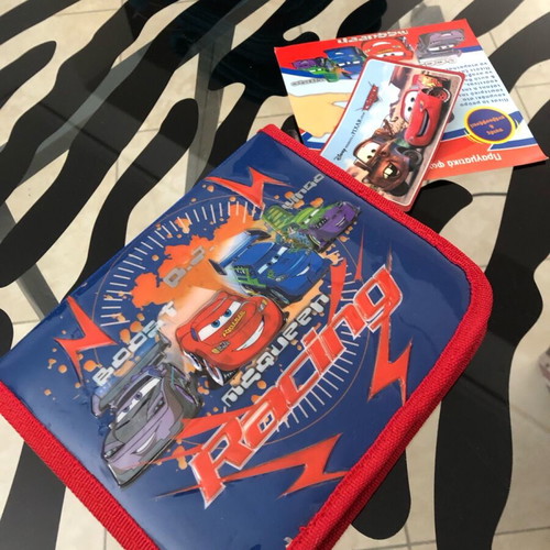 Finding Nemo McQueen Boost Wingo Racing school pencil case new with tag Disney Pixar