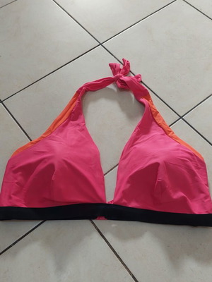 Simply Be women's swimsuit like new, size 54, pink and orange