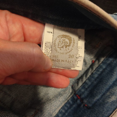 Diesel jeans used unisex size 30, blue