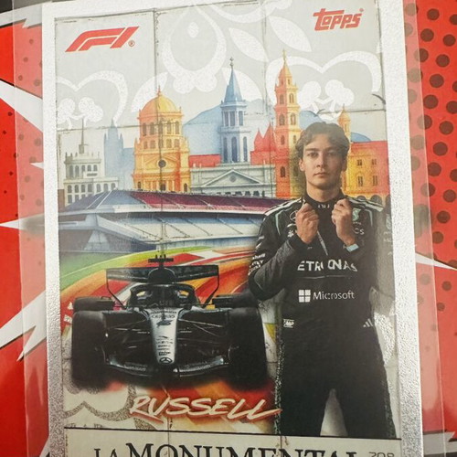 George Russell La Monumental Turbo Attax 2026 card like new