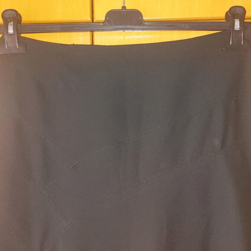 Zara A-line skirt black, like new, size XL