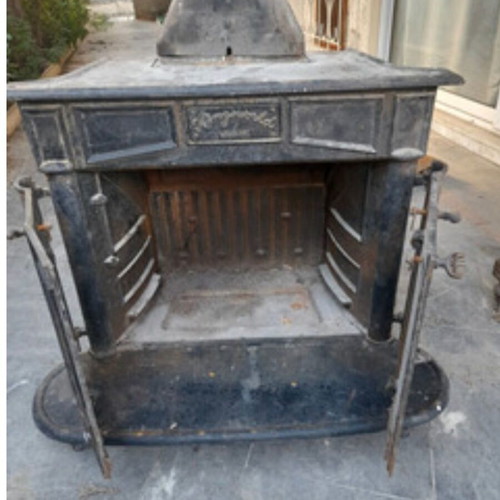 American cast iron fireplace new