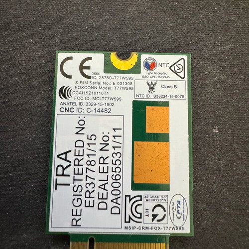 HP LT4120 LTE WWAN 4G m.2 module used Qualcomm