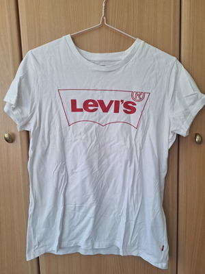 Levi's Logo T-Shirt white size M like new