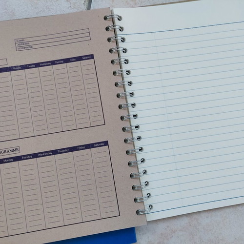 Notebooks used, pack of 2, almost like new