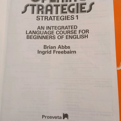 Strategies 2 English Language Textbook and Workbooks used