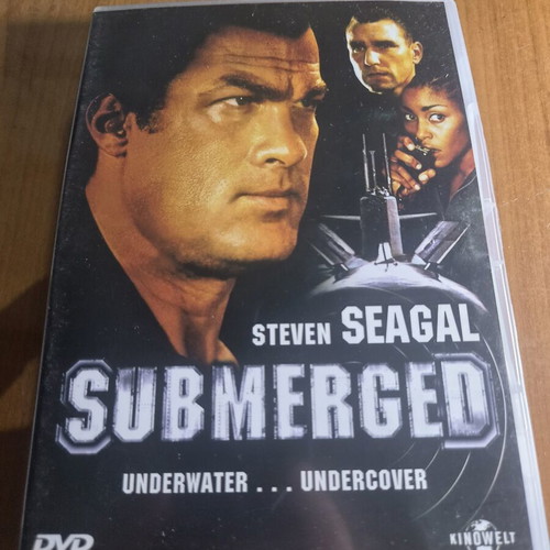 Submerged DVD like new, action thriller with Steven Seagal