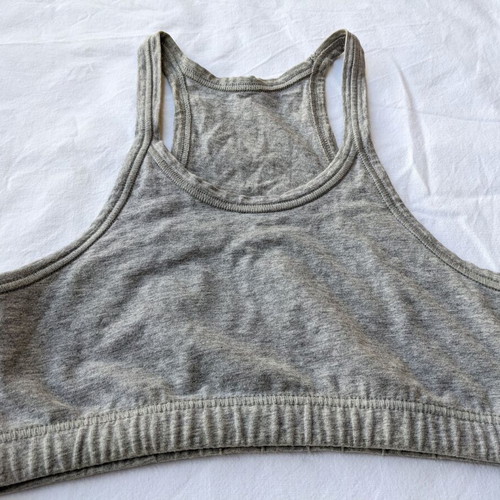 Bdtk two used sports bras size Medium, black and gray