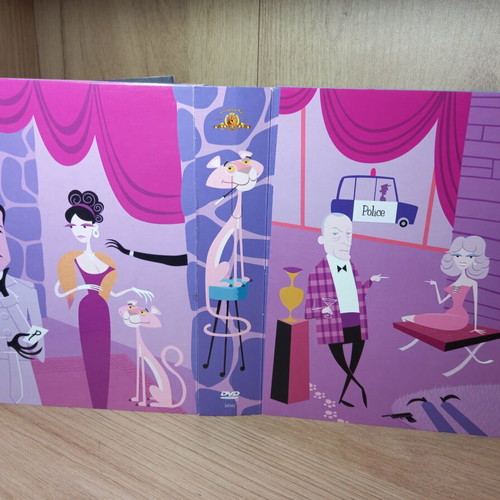 Pink Panther 5 Movies DVD Box like new with Greek subtitles