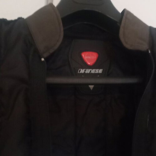 Dainese men's motorcycle jacket khaki like new, size 48