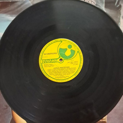 Scorpions Animal Magnetism vinyl record