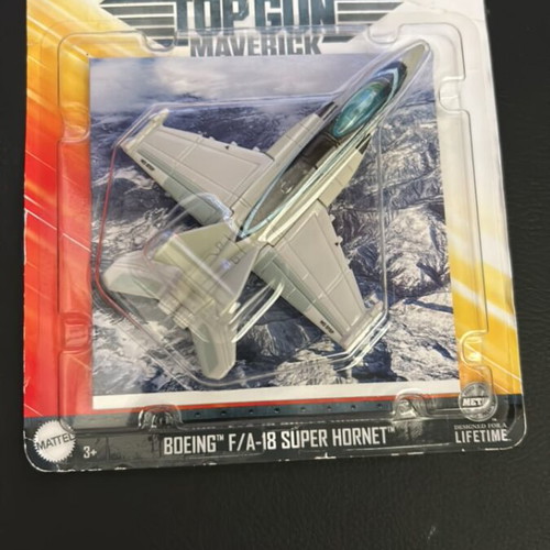 Matchbox Top Gun Maverick F/A-18 Super Hornet toy plane