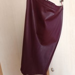 Leather skirts with lining