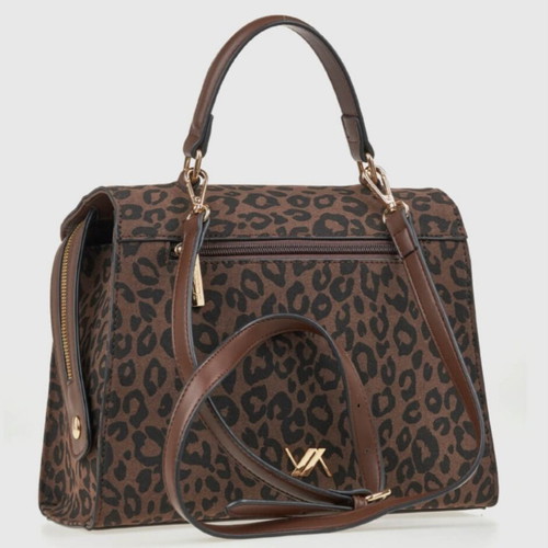 Verde shoulder bag, leopard print, new