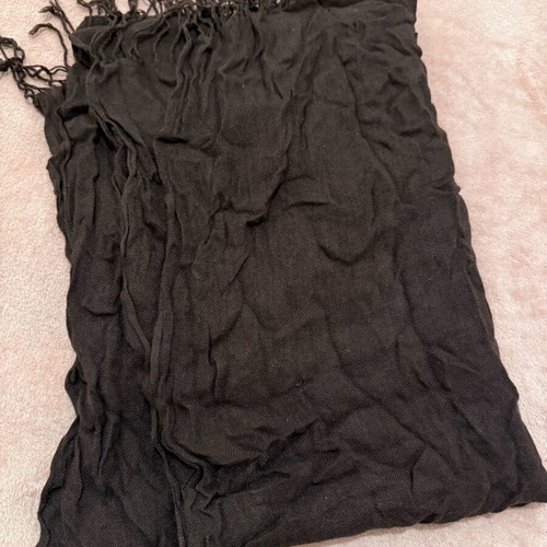 Scarf used in dark brown color