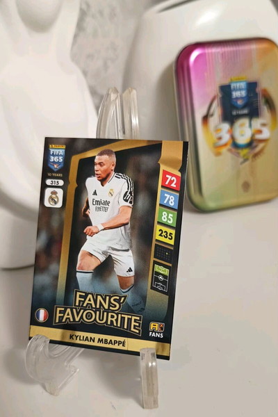 Kylian Mpappé Fans favourite PANINI FIFA 365