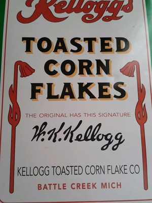 Συλλεκτικό κουτί Kellogg σαν καινούργιο