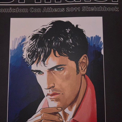 Brindisi comic used, rare collectible, limited edition numbered