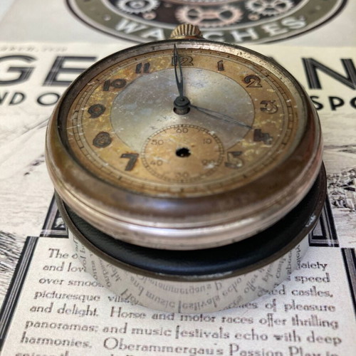 Kienzle 44 pocket watch used, 1930s vintage