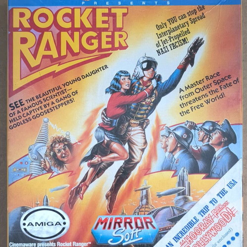 Rocket Ranger Amiga like new, complete in box