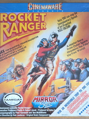 Rocket Ranger Amiga like new, complete in box