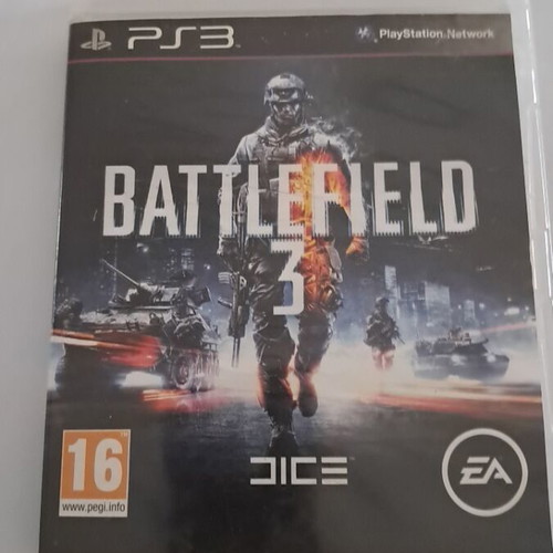Battlefield 3 PS3 game like new, no scratches