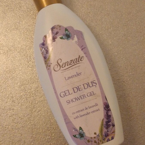 Lavender shower gel new