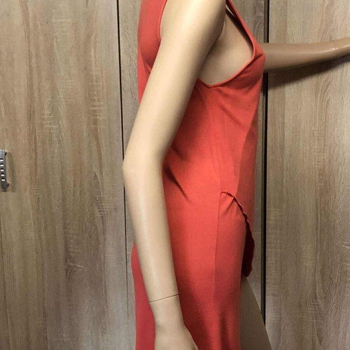 Basics long blouse like new, size S/M, red