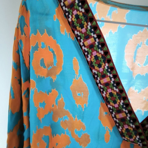 Colorful women's caftan new, one size