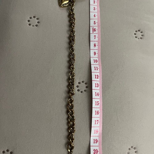Bracelet used, gold-colored