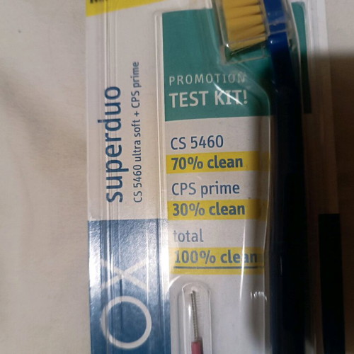 Curaprox toothbrush and interdental brush new, sealed package