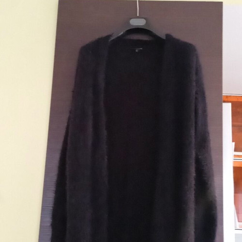 Esmara women's long cardigan like new, black