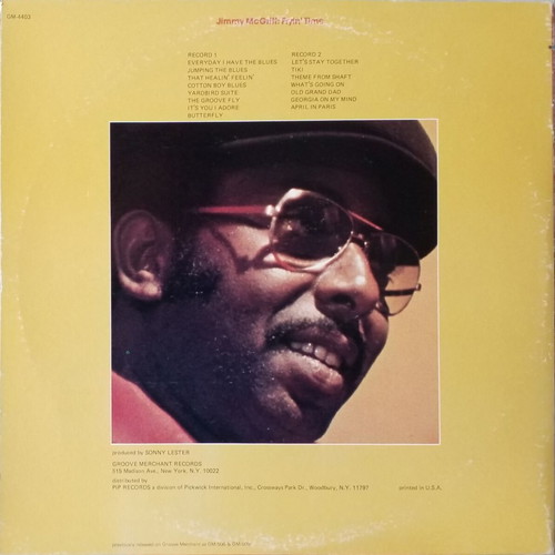 McGriff Flyin' Time 2× Vinyl LP compilation