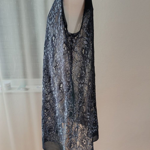 Simply Vera by Vera Wang Black Lace Dress Large like new