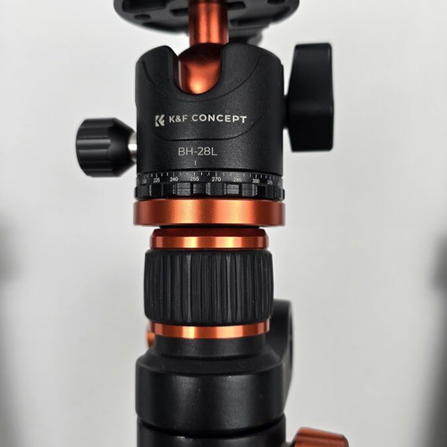 K&F Concept 2.3m tripod used