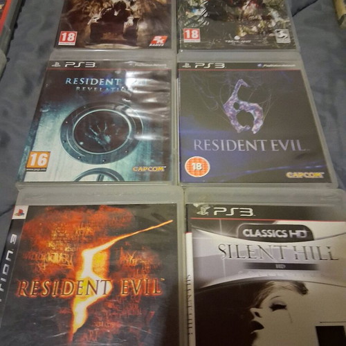 PS3 games used, collection of 18 pieces