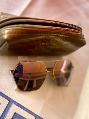 Dolce & Gabbana vintage sunglasses with pink mirror lens used
