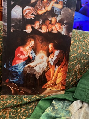 Religious framed artwork like new