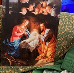 Religious framed artwork like new